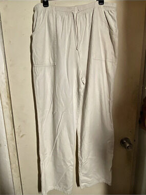 Cottonseed Cargo Pants in White Size XL